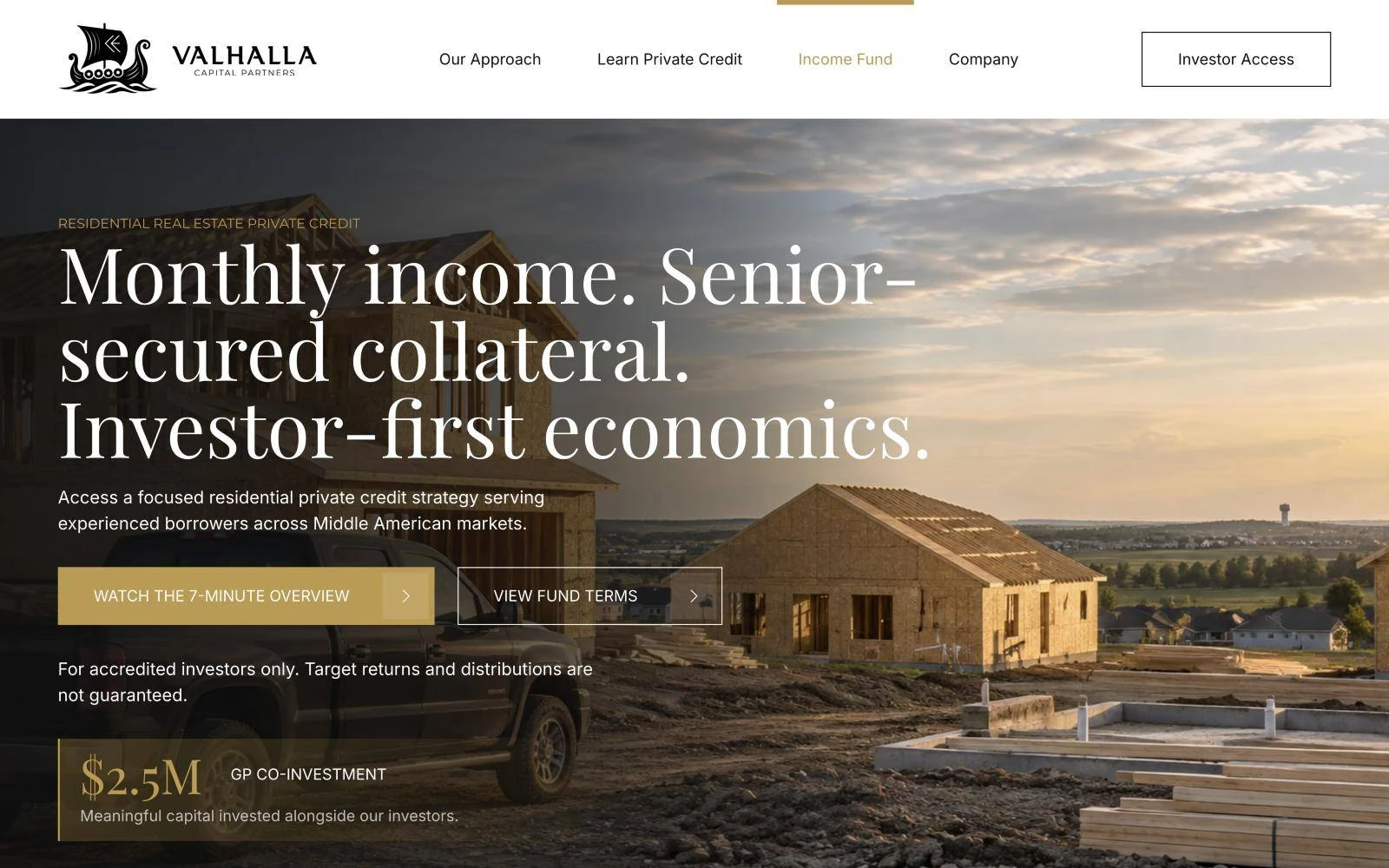 Income Fund page hero